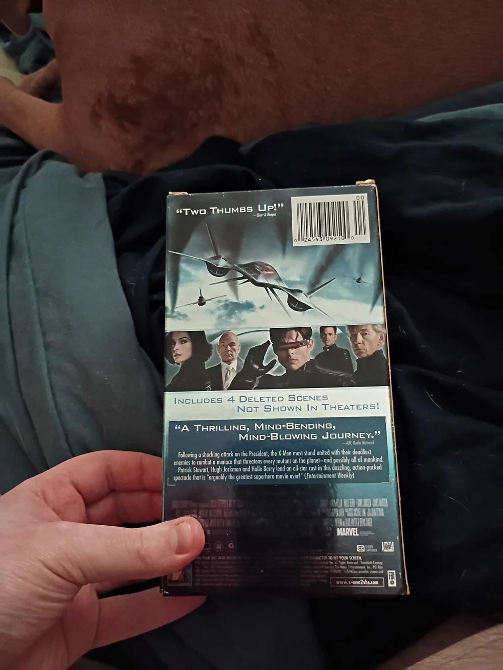 X2: X-Men United on VHS